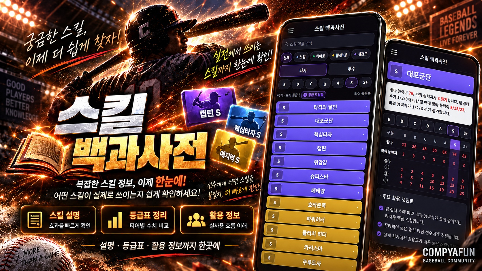 [업데이트] 스킬 백과사전 open